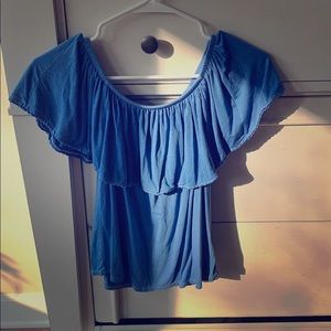 Off the shoulder shirt